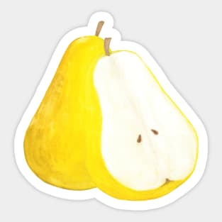 Watercolor Pears Sticker